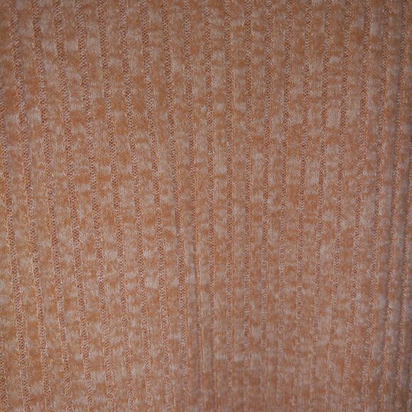 J.Crew Puff Sleeve V-neck Top-Size XS-Pink Heather-Ribbed-Long Sleeve-Soft - Picture 5 of 8